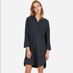 Everlane Artist Smock Dress (black)